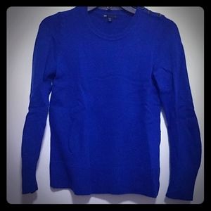 Royal blue luxe Gap Sweater XS